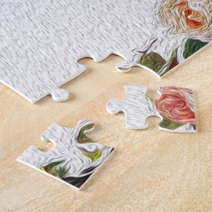 Psalm 1, Floral Borders, Oil, Blessed is degene di Legpuzzel