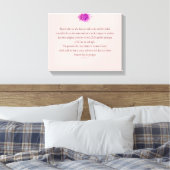 Psalm 1, Flower, Canvas Afdruk (Insitu (Slaapkamer))