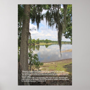 Psalm 1 het Poster van de Manuscript, Versie B