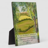 Psalm 23:1-3 fotoplaat (Zijkant)