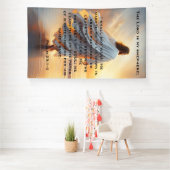 Psalm 23:1–3 Tranquil Walk with God Design Spandoek (Insitu)