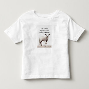 Psalm 23:1 Christelijk Lam Peuter T-shirt