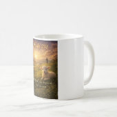 Psalm 23:1 Christian Lamb Coffee Mug (Devant droit)