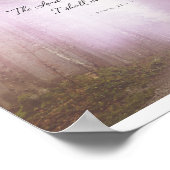 Psalm 23:1 - De Heer is mijn herder Poster (Hoek)