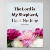 Psalm 23:1 De Heer is mijn Herder Poster (Voorkant)