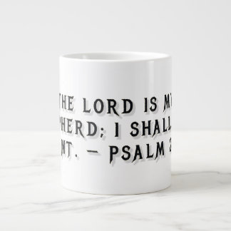 Psalm 23:1 Geschenkmok Extra Grote Beker