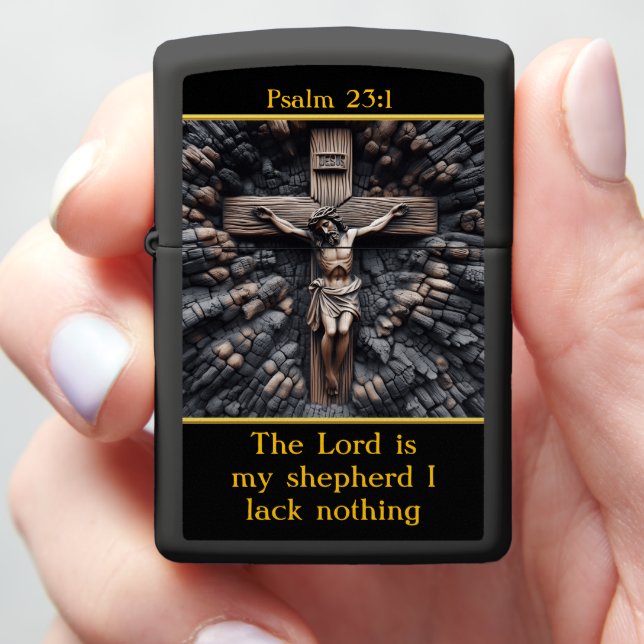 Psalm 23:1 Het geloof gegraveerd (In Hand)