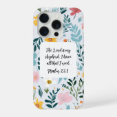 Psalm 23:1 iPhone 15 Pro Case Hoesje (Achterkant)