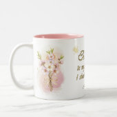 Psalm 23:1  tweekleurige koffiemok (Links)