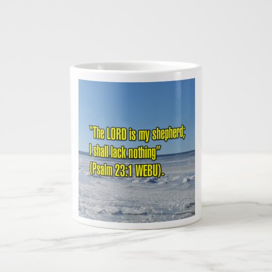 Psalm 23:1 WEBU Mug (Devant)