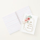 Psalm 23:3 Hij herstelt mijn zielenbijbelvers en R Notitieboek (Binnen)