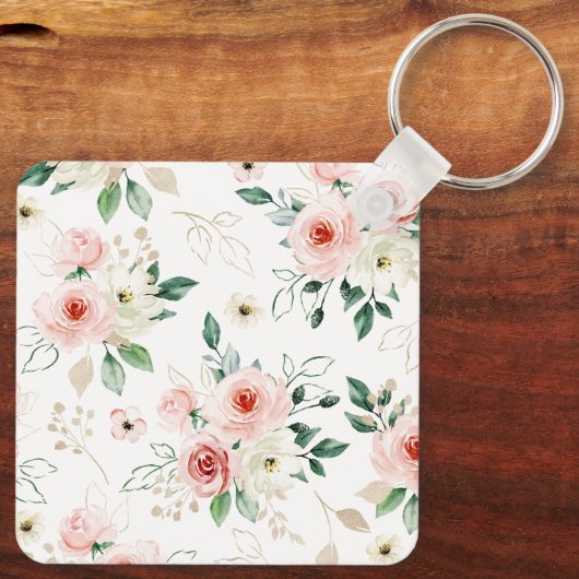 Psalm 23:3 Hij herstelt mijn zielenbijbelvers en R Sleutelhanger (Achterkant)