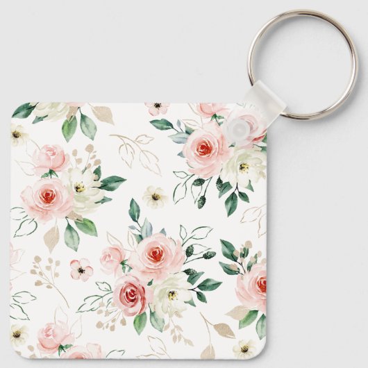 Psalm 23:3 Hij herstelt mijn zielenbijbelvers en R Sleutelhanger (Achterkant)