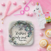 psalm 23:3 papieren bordje (Feest)