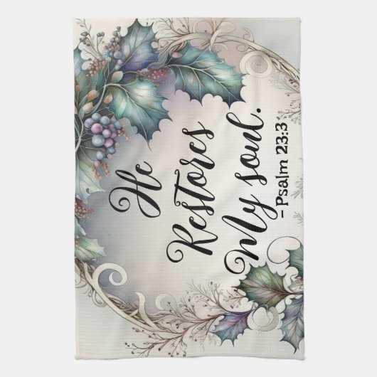 psalm 23:3 theedoek (Verticaal)