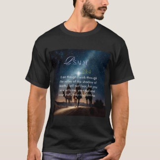 psalm 23:4 t-shirt