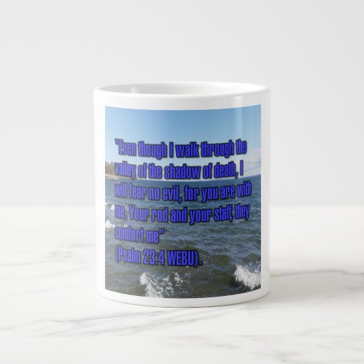 Psalm 23:4 WEBU Mug (Devant)