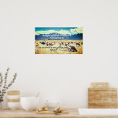 Psalm 23:6 Bijbelse profeticum Poster (Keuken)