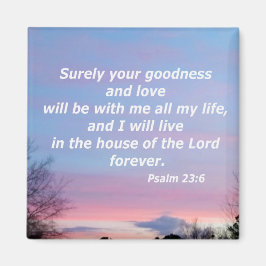 Psalm 23:6 magneet