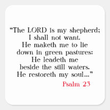 Psalm 23 Bijbel Schrift