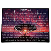 Psalm 23 Bijbelvers Boom Christelijk Groot Cadeauzakje (Voorkant)