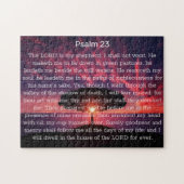 Psalm 23 Bijbelverse boom puzzle Legpuzzel (Horizontaal)