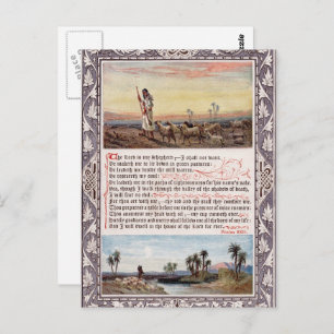 Psalm 23  briefkaart