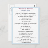 psalm 23 briefkaart (Voorkant / Achterkant)