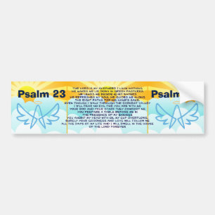 Psalm 23 bumpersticker