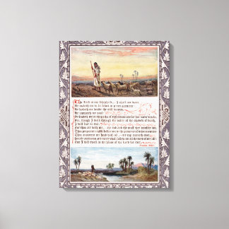 Psalm 23 canvas afdruk