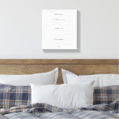 Psalm 23 Canvas kunst aan de muur, Schrift kunst a (Insitu (Slaapkamer))