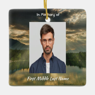 Psalm 23 Celebration of Life Service  Keramisch Ornament