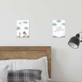 Psalm 23 Christelijke kinder kinderkamer kunst set (Slaapkamer)