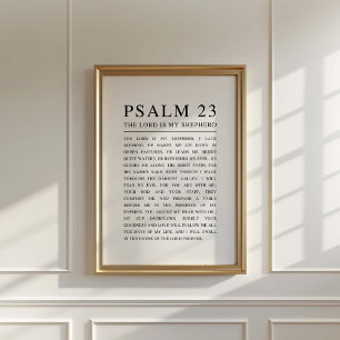 Psalm 23: De Heer is mijn Herder Briefkaart