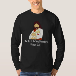 Psalm 23 De Heer Is Mijn Herder Jezus Christelijk T-shirt
