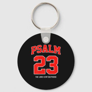 Psalm 23 De Heer Is Mijn Herder (op achterzijde)  Sleutelhanger