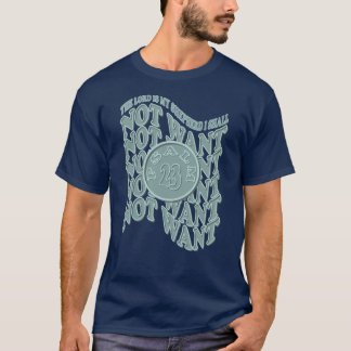 Psalm 23 De Heer Is Mijn Herder T-Shirt