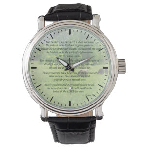 Psalm 23 De Heer is mijn Shepherd Horloge