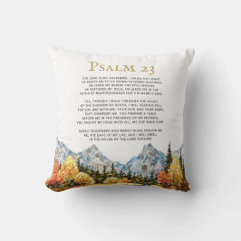 Psalm 23 De Heer is mijn Shepherd Kussen