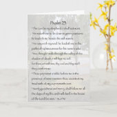 Psalm 23 de Kaart van de Deelneming (Gele Bloem)