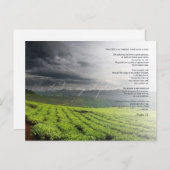 Psalm 23 De LORD is mijn herder - Bijbel Briefkaart (Voorkant / Achterkant)