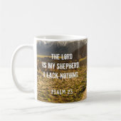 Psalm 23 De LORD is mijn herder, Manuscript Koffiemok (Links)