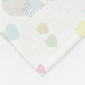 Psalm 23 De Schrift Fleece Deken (Hoek)