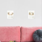 Psalm 23 en Psalm 121 Waterverf Art Print Set (Woonkamer)