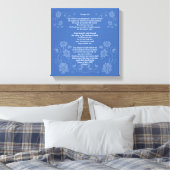 Psalm 23 ESV Canvas Afdruk (Insitu (Slaapkamer))