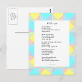 Psalm 23 gedicht op Briefkaart (Voorkant / Achterkant)