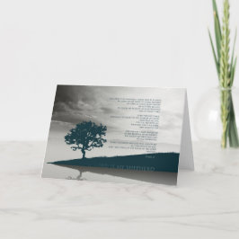 Psalm 23 Groet Boom Motivatie Blue Mountains Kaart