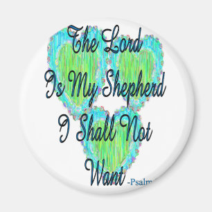 Psalm 23 harten magneet