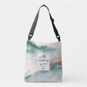 Psalm 23-inch4 Hij herstelt mijn Soul Cross Crossbody Tas (Voorkant)