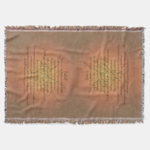 Psalm 23 KJV Christelijke Bijbel Verse Religieuze Deken